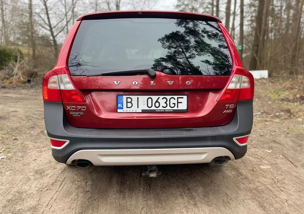 Volvo XC 70 cena 64000 przebieg: 148598, rok produkcji 2012 z Białystok małe 22